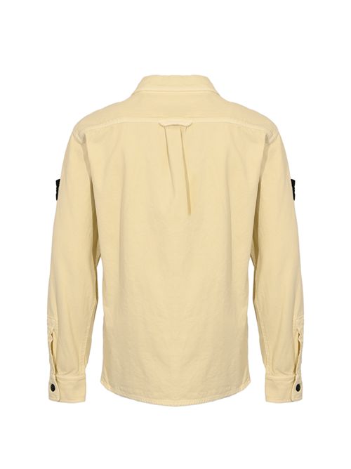 Giacca 1200025 in cotone organico panama Ivory STONE ISLAND | 1200025S0184V0193